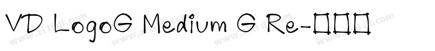 VD LogoG Medium G Re字体转换
